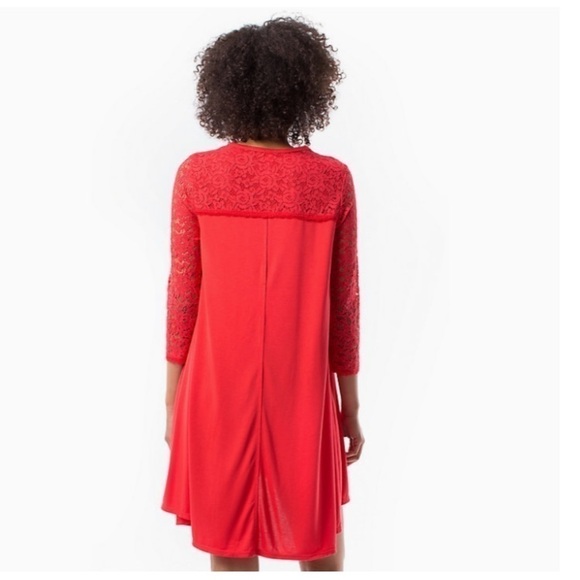 Rosie Pope Maternity Shift Dress With Lace, size S - Picture 2 of 12